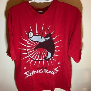 Vintage Rare Maui Stingrays Minor League Baseball T-Shirt XL